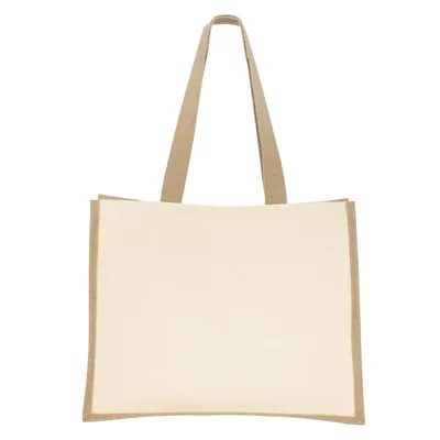 Bolsa de algodón y yute Yari