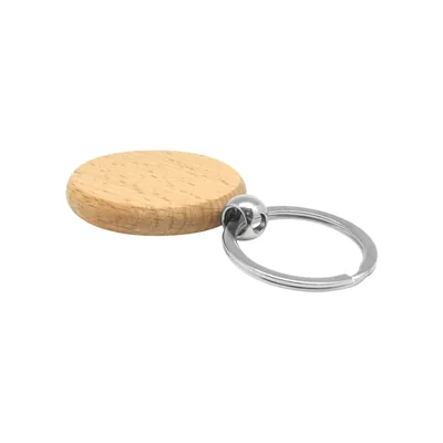 Llavero de madera Rubí